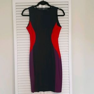 Color block dress